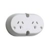 Surface socket dbl 10a 250v CLI414WE