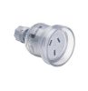 Socket extension 3p 10a 250v h/dty trans CLI438HDTR