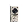 Outlet switched ip66 5pin 32a 500v le gr CLI56C532LEGY