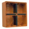 Mounting box 4 gang res-orange CLI56E4RO