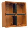 Mounting box 4 gang res-orange CLI56E4RO