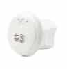 Flush smoke alarm 240vac + 9v batt b/up CLI755PFM4