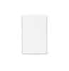 Plate grid blank & surround white CLIC2031VXWE