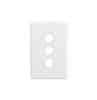 Plate grid & cover 3g white CLIC2033VHWE
