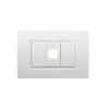Grid & cover modena 1g 30ser mech white CLIM8031VHWE