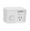 Socket sw single with timer 10a 250v xw CLIO3015TXW