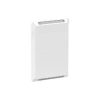 Switch blank plate vert/horiz white CLIP3040VXXW