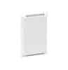 Switch blank plate vert/horiz white CLIP3040VXXW
