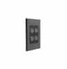 Skin switch vertical/horiontal 4 gang ro CLIS3044CSH