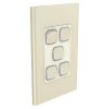 Skin switch vertical/horiontal 5 gang ro CLIS3045CCE