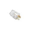 Clipsal 1439/20TR Transparent Polycarbonate 3 Pin Quick Connect Plug, 250V, 20A
