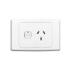 Clipsal 2015WE 2000 Series Power Point, 3 Pin General Purpose Outlet Socket Switch Power Point