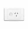 Clipsal 2015WE 2000 Series Power Point, 3 Pin General Purpose Outlet Socket Switch Power Point