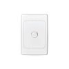 Clipsal 2031VAWE 2000-Series 1 Pole 1 Gang Rocker Switch, 250VAC, 10A, White Electric