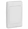 Clipsal 2031VXWE 1 Gang Horizontal/Vertical Mount Plastic Flush Surround and Grid Plate With Blank and Surround, White Electric, 116mm L x 76mm W x 13mm T