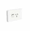 Power Point Switched 1 Gang 10A 250V (CopyClipsal 3015/15VW Iconic Power Point Single Switch Socket Outlet Power Point