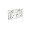 Clipsal 3025GH12 Iconic Power Point Twin Switch Outlet Grid Power Point