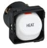 Clipsal 30HMWE White Electric 2 Way Switch Mechanism, 250VAC, 10A, Heat Legend