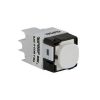 Clipsal 30PBBPWE White Electric 1/2 Way Switch Mechanism, 250VAC, 16A