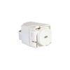 Clipsal 30PBLWE White Electric Plastic 1/2 Way Push Button Push Button Switch, 250VAC, 20A