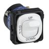 Clipsal 39MUODWE White Switch Mechanism, 250VAC, 10A