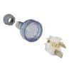 Clipsal 439SLTR Transparent Plastic 3 Pin Plug, 250V, 10A