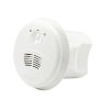 Clipsal 755PFM4 240 Volt GEN 4 Flush Mounted Photoelectric Wired Interconnect Smoke Alarm With 9 Volt Battery Backup