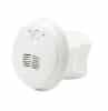 Clipsal 755PFM4 240 Volt GEN 4 Flush Mounted Photoelectric Wired Interconnect Smoke Alarm With 9 Volt Battery Backup