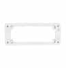 Clipsal C2015D4MBWE White Electric Plastic 4 Gang Rectangle Mounting Block, 198mm W x 79mm L