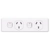 Clipsal C2016/2WE Classic C2000 Series Power Point 3 Pin General Purpose Outlet Socket Switch Power Point