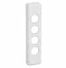 Clipsal Classic C2000 Series C2034WE 4 Gang Switch Grid Plate and Cover, White Electric