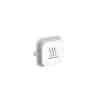 Clipsal Iconic Heat Dolly Rocker, Vivid White, 10 Pack, 40HR-VW