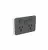 Clipsal Iconic Power Point Socket Outlet Skin for Twin Switched Socket Power Point