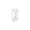 Clipsal Iconic Switch Grid, 2 Gang, Horizontal/Vertical Mount, Vivid White, 3042G