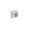 Clipsal Iconic TV Antenna Socket, F-Type Rear, Translucent, Gloss Finish, 40FFPMS-TN