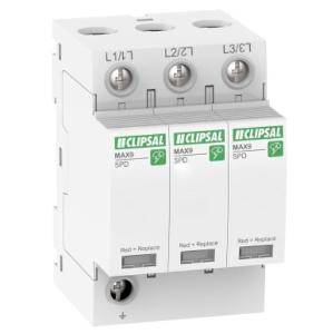 Max9 spd 3p 40ka surge protection device CLIMX9SP340 1 Max9 spd 3p 40ka surge protection device CLIMX9SP340