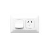 Clipsal P2015WE Prestige P2000 Series Power Point 3 Pin General Purpose Outlet Socket Switch Power Point