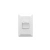 Clipsal Prestige P2031VAWE 1 Gang 1 Pole Flush Switch, White Electric, 10A, 250VAC