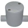 Junction box deep pvc 25mm 2 way 10 box CABDJB2-25