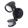Domus 25056 Muro-Pro-15S Single Head 15W LED Spotlight with Sensor - TRIO Tricolour