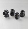 Cable gland 1 hole m25-h1-6 ip68 black PGKEA1601A