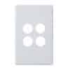 Excel e-ded 770/4 grid&cover-only white LEGED770/4GPLWE