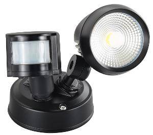 Energetic Lighting 203005S Seculite Wall and Ceiling Spotlight With Sensor, Black 1 Energetic Lighting 203005S Seculite Wall and Ceiling Spotlight With Sensor, Black