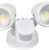 Energetic Lighting 203035S Seculite Wall and Ceiling Spotlight With Sensor, Black