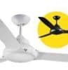 Flair ceilingfan 36in white 3 blade with FANFLR36WH