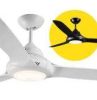 Flair ceiling fan 36in white 3 blade FANFLR36WH-LED