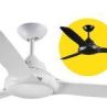 Flair ceilingfan 50in black 3 blade with FANFLR50BK