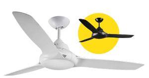 Flair ceilingfan 50in black 3 blade with FANFLR50BK 1 Flair ceilingfan 50in black 3 blade with FANFLR50BK