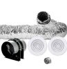 Exhaust fan kit 1 to 1 room heat trans FANFTPHTK1-1