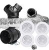 Exhaust fan kit 1 to 3 room heat trans FANFTPHTK1-3